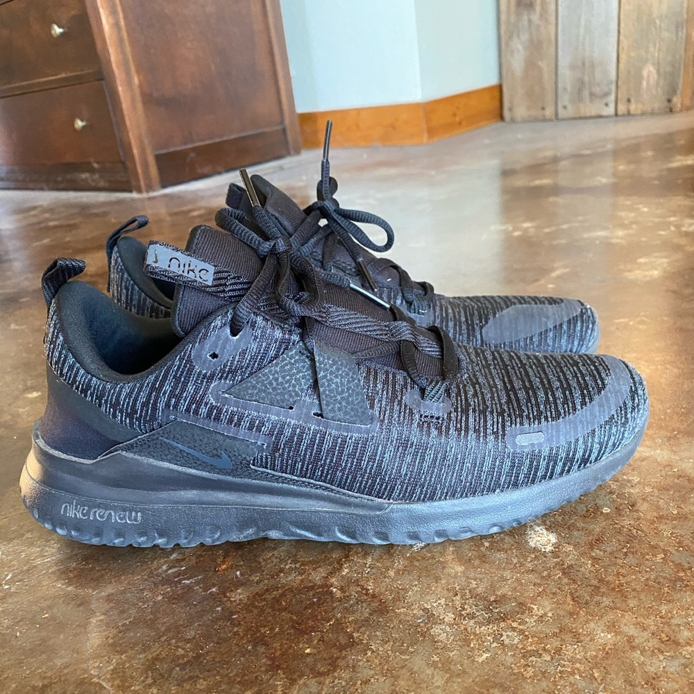 Black Nike Renew Arena Sneakers